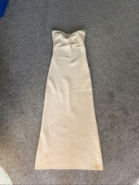DISSH | Dresses | Dissh Brown Strapless Dress | Poshmark